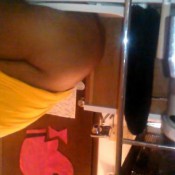 ebony toilet job