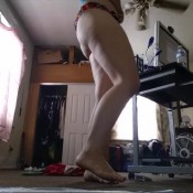 bursting piss in a thong eva kokoro