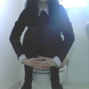 dirty poop girls collection stool experiment