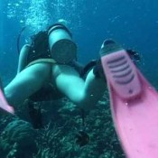 asian underwater poop