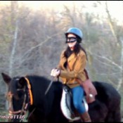 horseback riding and a pile of shit our new life with a human toilet