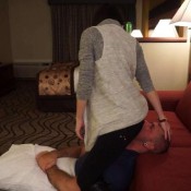 black friday farting in leggings under goddess amirha