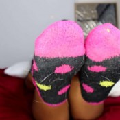 goddess lanie dirty fuzzy socks
