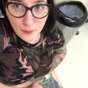 fetish bizarre stinky public toilet squits