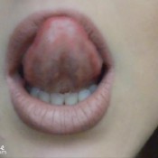 elouise please lip, spit and long tongue fetish