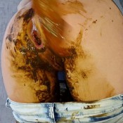 jeans, smearing and filled pussy hd anna_coprofield