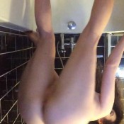 doggy style pee brook logan