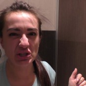 in next toilet loud woman! hd hotdirtyivone