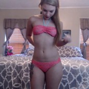 tinytwat peeing in my bikini