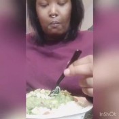 eating chipotle and farting goddess jae