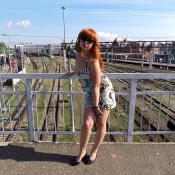 poo accident in the train station janet diabolic sigal