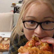 pizza `dine and dump` hd poogirlsofia