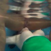 underwater pussy licking