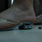 czech soles - giant girl crushing cars like there were toys