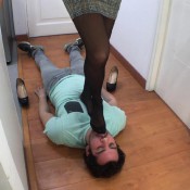 Goddess Enola Fischer - Foot Gagging Mistress Pantyhose