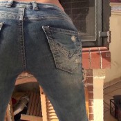 jeans piss orgasm! when the bladder is f hd alexandra wett