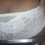 teasing daddy in a see through pantie queenafro