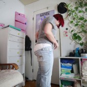 diaper under jeans babydollnaughty