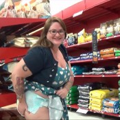 pooping my diaper in a pet store! samantha starfish