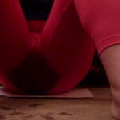mess my yoga tights The fart babes