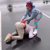 mstriggahappy pissing in a subs face