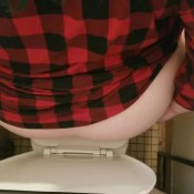 Emmalinekisses - Big Morning Plops With Wiping Overhead View