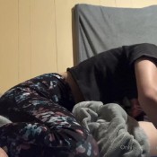 Mariethegasqueen Farting On My Fiancs Face While Sucking His Dick In My Flower Leggings