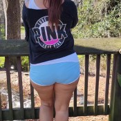 Messylexi Public Shorts Messing