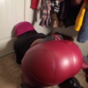 Ebonybooty49farts Gassy Girlfriend Locks Herself In Closet