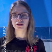 Desperately Holding Panty Poop Dirty_kitty