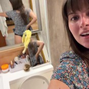 Boatbunny A Quick Pee In My Dress Showing My String X