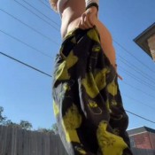 Nicole Ally Poop Outside Poop - Diarrhea In Cup