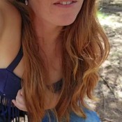 Naughtyredfarmgirl Pooping Outside