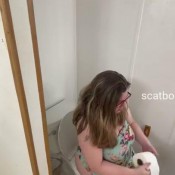 Goddessleanne69 Plops While Reading Pushing And Grunting While Reading A Short Chapter