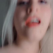 Vickit00ts White Thong Farts Vicki Swallows