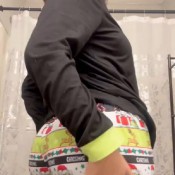 Iloveraine Christmas Toilet Poop Rainee