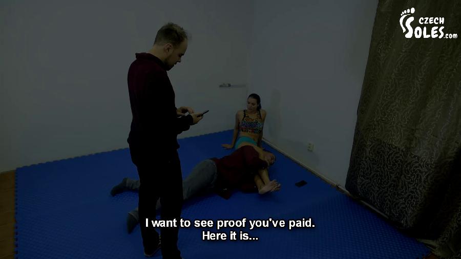 czech soles - wrestling domination extortion and forced foot worship