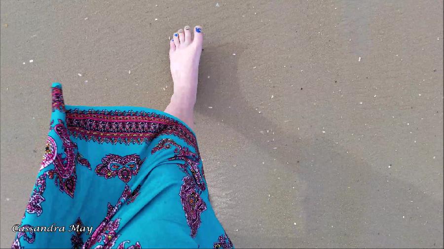 beach walk foot pov hd cassandramayy cassandra may
