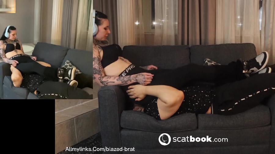 Human Couch Ass Smother HD Blazed Brat
