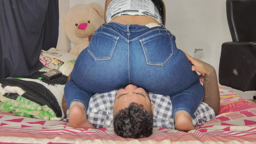 My Slave Opens His Mouth And All My Farts Pass Down His Throat, My Farts In Jeans And So Enclosed, My Farts Going Down His Mouth Slavefarts92 Latinamanyfetish Elizabeth Alvarez